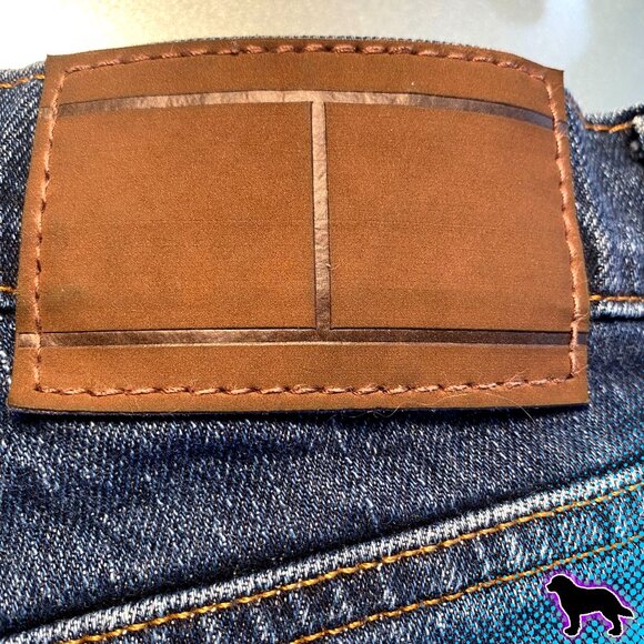 Tommy Hilfiger Straight Jeans Denim Size 32 / 30 Mid Rise 1% Elastane - Picture 4 of 6